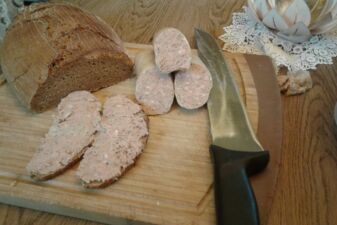 Hausmacher Zwiebel -Leberstreichwurst